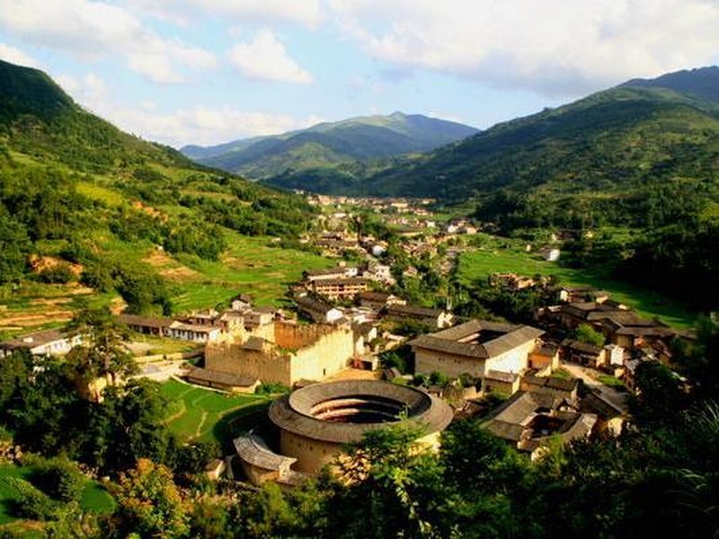 南溪土楼群景区(永定土楼)门票预订_福建龙岩南溪土楼群景区(永定土楼