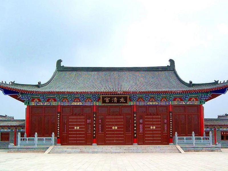 河南周口两景:太清宫与太昊陵旅游景色