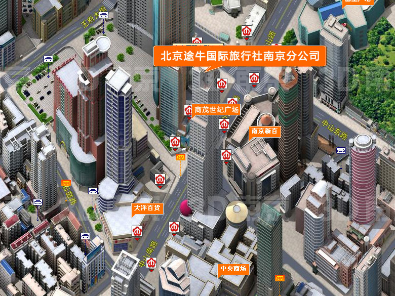 北京途牛国际旅行社有限公司南京分公司地址_